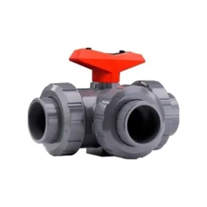 Georg Fischer 543 3-Way Horizontal Ball Valve